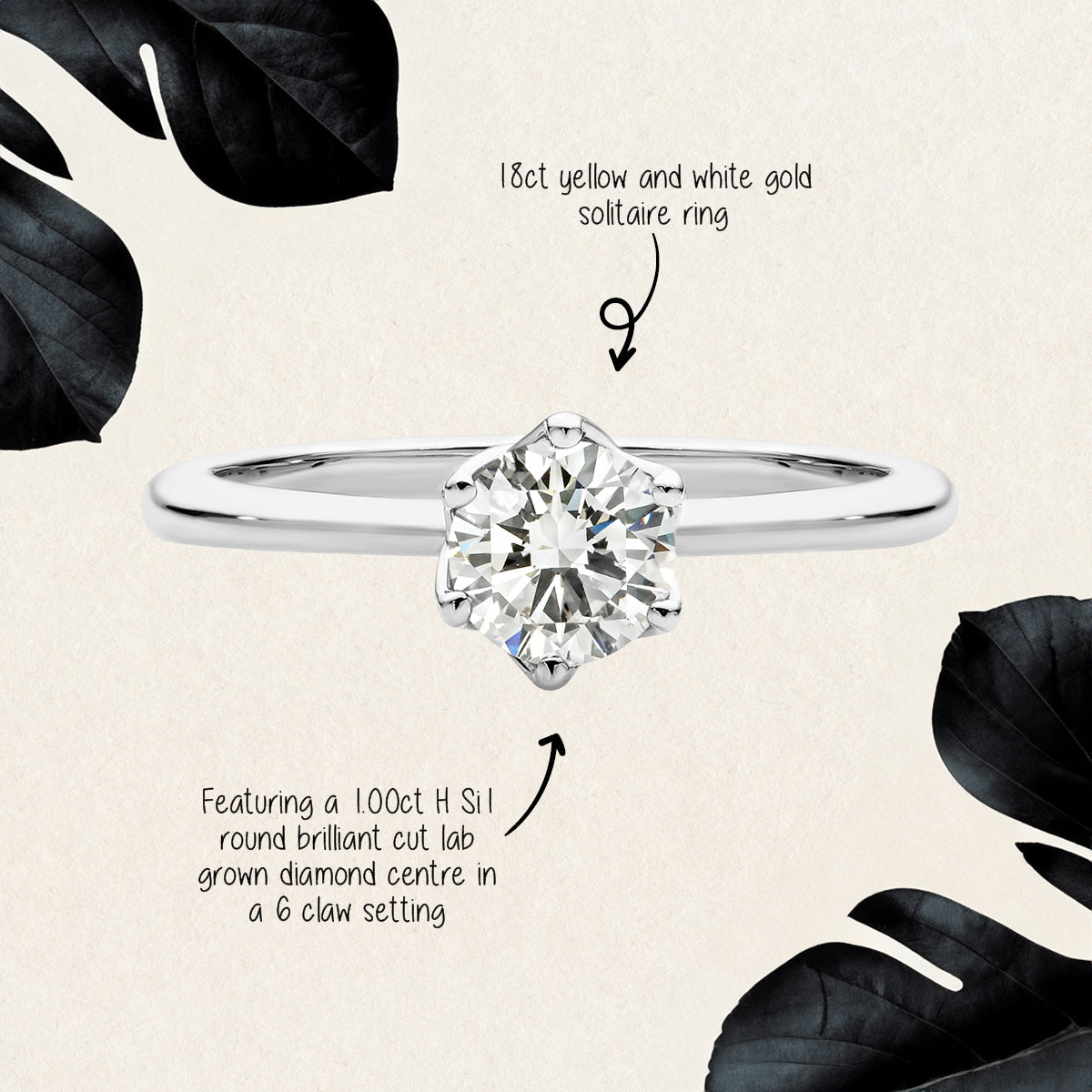 1.00ct Round Solitaire