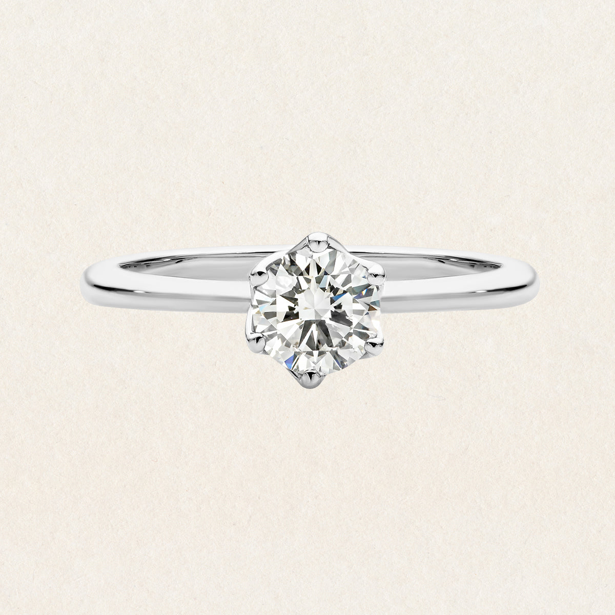 1.00ct Round Solitaire