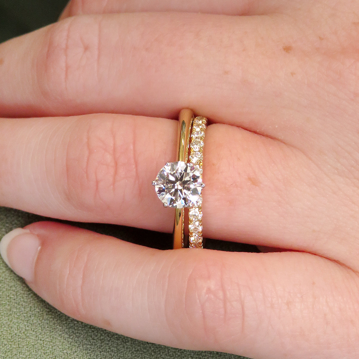 0.70ct Round Solitaire